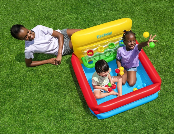 Надувной манеж с сортером Sort N' Play, 104х94х61 см, от 2 лет, BestWay