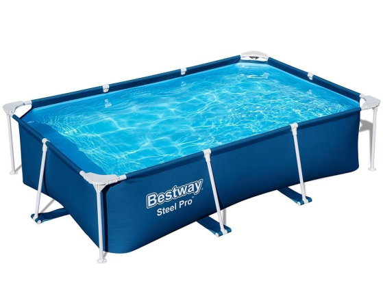 Каркасный прямоугольный бассейн Bestway Steel Pro, 259х170x61 см