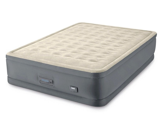 Двуспальная надувная кровать Intex Premaire II (Queen), 152х203х46 см, со встроенным насосом 220V и USB-портом
