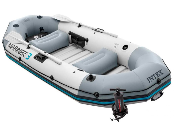 Лодка надувная Intex Mariner 3 (Set), 297х127х46см
