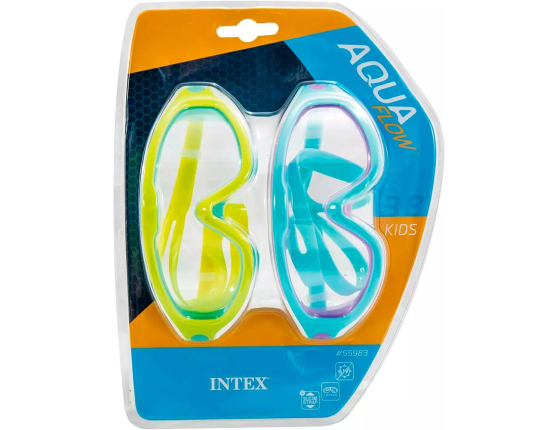 Набор масок для плавания Kids Swim Masks 2 шт., от 3 до 8 лет