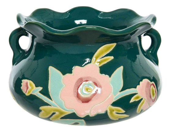 Керамическая ваза ручной работы IMPRESSIONI DI FIORE, 15 см