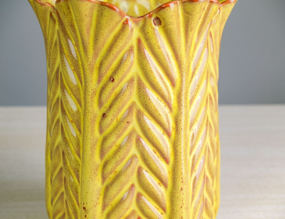 Декоративная ваза ФРИФОЛЬ, керамика, 19 см