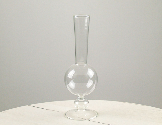 Декоративная ваза КОЛЛОЛУНГО, стекло, 24 см