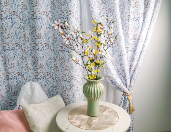 Декоративная ваза ФЕЛИЗА, керамика, светло-зелёная, 30 см