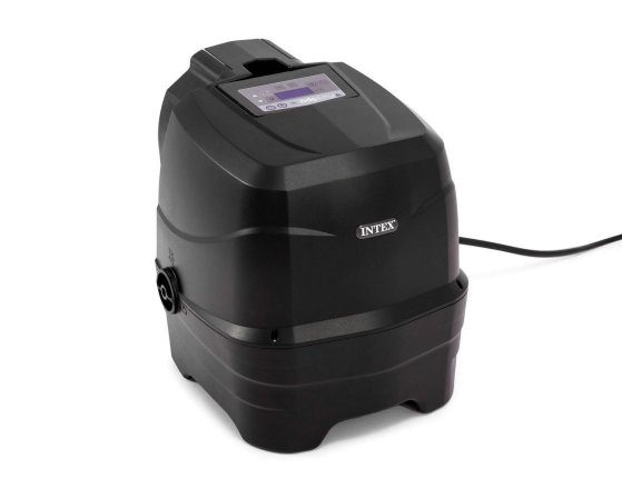 Надувное джакузи Intex PureSpa Greystone Deluxe с аэромассажем, хлоргенератором и аксессуарами, 196х71 см
