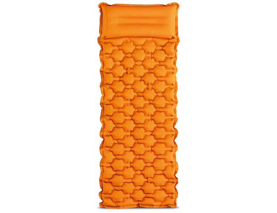 Односпальный надувной туристический матрас Intex Camping mat, 71х191х11 см