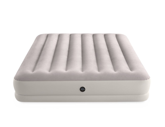 Двухспальный надувной матрас Intex Prestige Mid-Rise Airbed (Queen), 152х203х30см, с USB-насосом