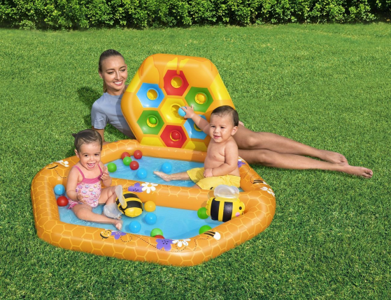 Детский игровой бассейн Маленький улей, 127x119x61 см, с 1 года, BestWay