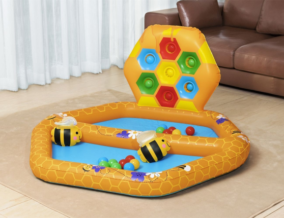 Детский игровой бассейн Маленький улей, 127x119x61 см, с 1 года, BestWay