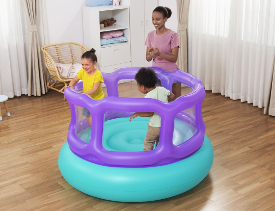 Надувной батут Laugh 'n Leap, 152х152x84 см, от 3 лет, BestWay