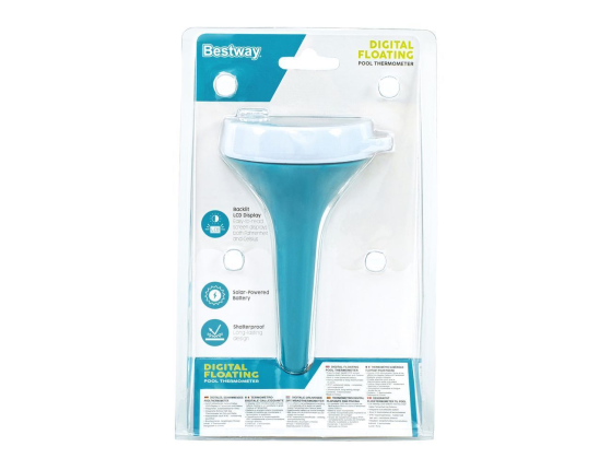 Цифровой термометр для бассейна на солнечной батарее, BestWay