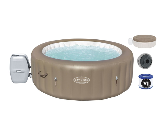 Надувной СПА бассейн Bestway LAY-Z-SPA Palm Springs с аэромассажем, 196х71 см