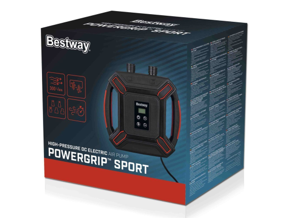 Насос электрический повышенного давления для SUP-досок 12V, (300л/мин.), BestWay