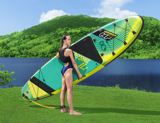 Надувная доска для SUP-бординга Bestway Freesoul Convertible Set, 340 x 89 x 15 см