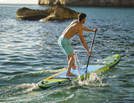 Надувная доска для SUP-бординга Bestway Aqua Excursion Set, 381 x 79 x 15 см