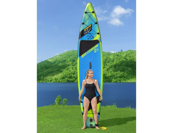 Надувная доска для SUP-бординга Bestway Aqua Excursion Set, 381 x 79 x 15 см