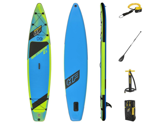 Надувная доска для SUP-бординга Bestway Aqua Excursion Set, 381 x 79 x 15 см