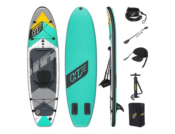 Надувная доска для SUP-бординга Bestway Aqua Wander Convertible Set, 305 x 84 x 12 см