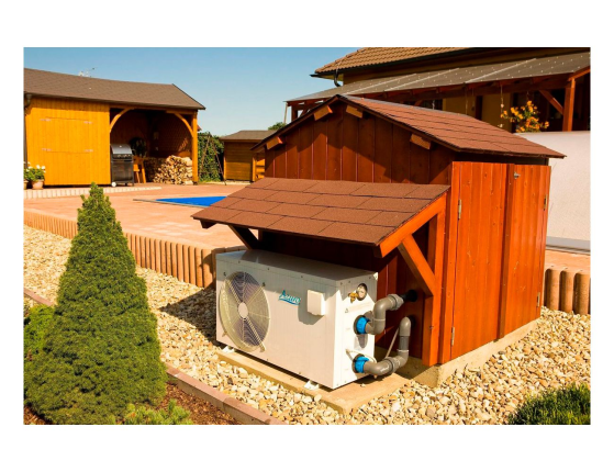 Тепловой насос для бассейна 40-65 куб.м. Mountfield, 14 кВт/7000 л/ч