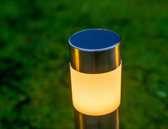 Набор садовых светильников ЖАРДИН, 37 см, 4 шт., уличные