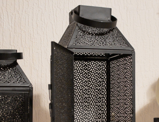 Набор фонарей АЖУРНЫЕ ТЕНИ, металл, 20-38 см, 3 шт.