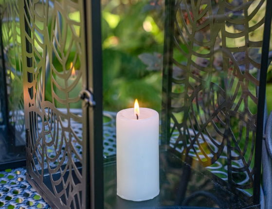 Набор фонарей-подсвечников КАДУТА ФОЛИ, металл, 41 и 50 см, 2 шт.