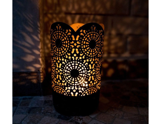 Универсальная лампа-подсветка  БЛЕЙЗ, имитация живого пламени, для подсвечников и фонарей , пластик