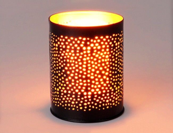 Универсальная лампа-подсветка  БЛЕЙЗ, имитация живого пламени, для подсвечников и фонарей , пластик