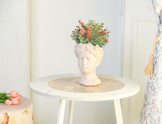 Декоративное кашпо БЭЛЛА ДОННА КЬЯРА, 22 см