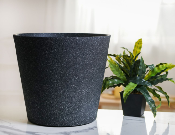 Декоративное кашпо УРБАН, полистоун, 35 см