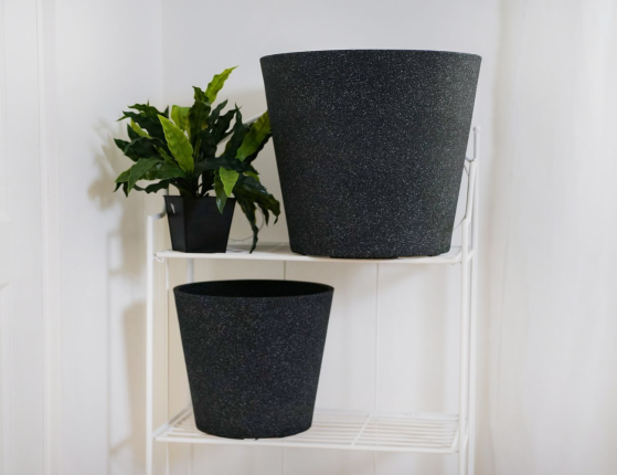 Декоративное кашпо УРБАН, полистоун, 35 см