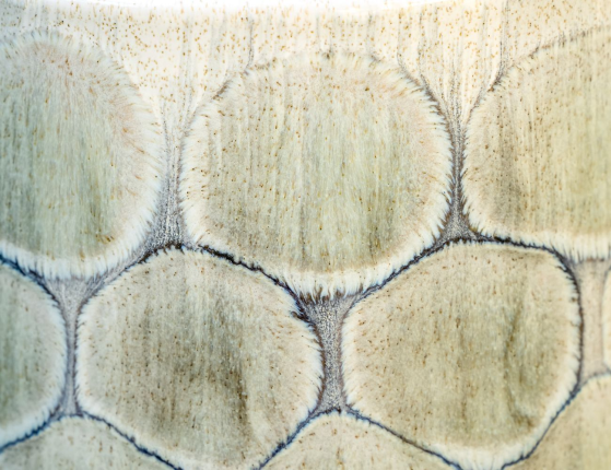 Декоративное кашпо ЭКАИЛЬ, керамика, серый, 23 см