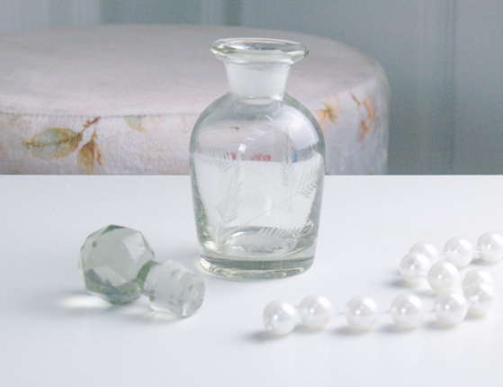 Декоративный флакон ФИАЛА, стеклянный, 12 см