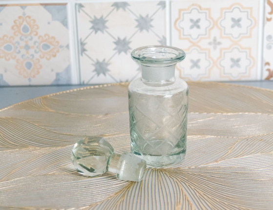 Декоративный флакон ФИАЛА, стеклянный, 12 см