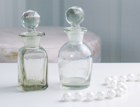 Декоративный флакон ФИАЛА, стеклянный, 12 см