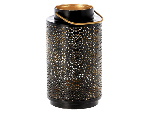 Подсвечник-фонарь ЛИНДР, металл, 16 см