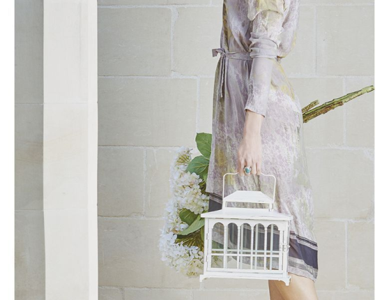 Набор подсвечников-фонарей ПАЛАЦЦО, металл, стекло, светло-серый, 28 и 40 см, 2 шт.