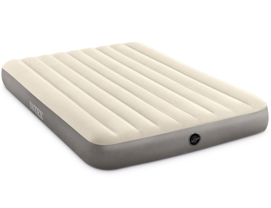 Двуспальный надувной матрас Intex Deluxe Single-High Airbed (Queen), 152х203х25 см