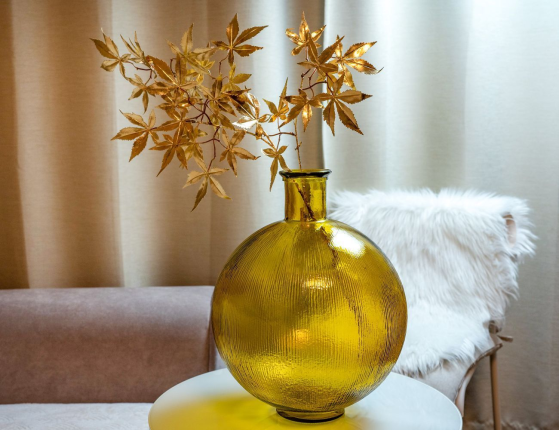 Декоративная ваза ЧЕРИТТ, стекло, 42 см