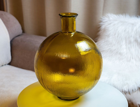 Декоративная ваза ЧЕРИТТ, стекло, 42 см