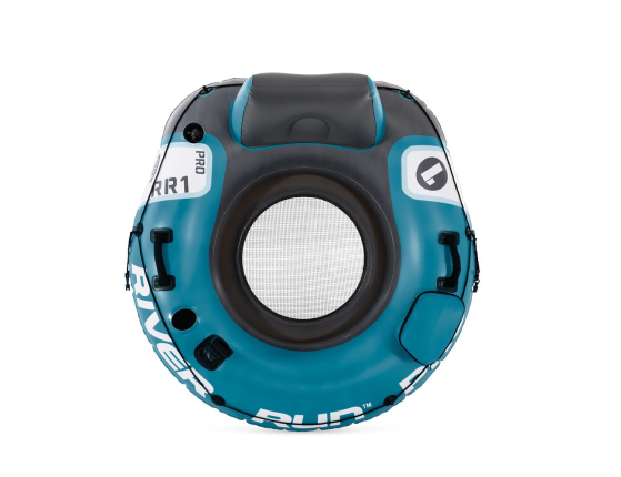Надувной круг-кресло Intex River Run I Pro с сетчатым дном, 140x132 см