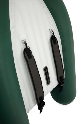 Надувная лодка для рыбалки Intex одноместная Big Catch Pro с веслами и насосом, 165х119х38 см