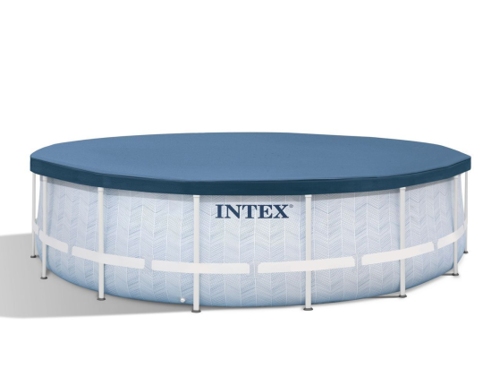 Бассейн каркасный Intex Chevron Prism Frame Pool, 488 х 122 см + фильтр-насос + аксессуары