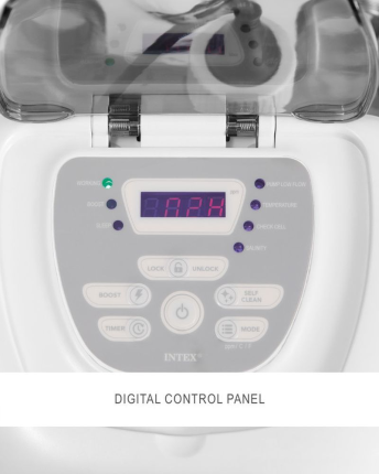 Хлоргенератор QS700 PLUS для бассейнов до 26500 л Krystal Clear SaltWater System Intex