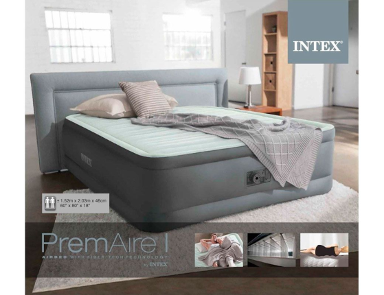   Intex Premaire Elevated Airbed (Queen), 15220346 ,    220V