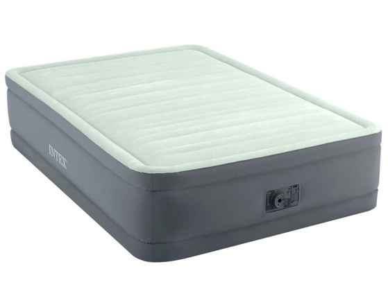Полуторная кровать Intex Premaire Elevated Airbed (Full), 137х191х46 см, со встроенным насосом 220V