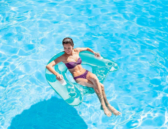 Плавающее надувное кресло Sit'n Float бирюзовое 147х99см