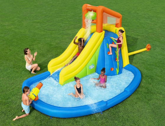 Надувной игровой центр-аквапарк Bestway Mount Splashblast, 435x286x267 см