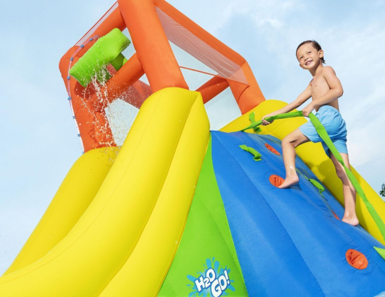 Надувной игровой центр-аквапарк Bestway Mount Splashblast, 435x286x267 см